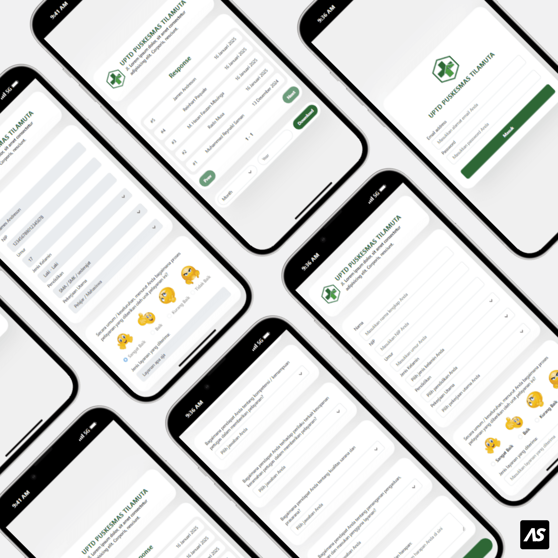 Puskesmas Survey Website